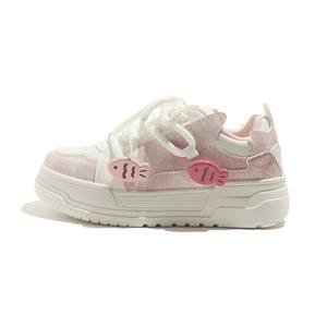 BEIER Непромокаемые легкие женские скейтерские кеды низкие Misty Rain Blue - Misty Rain Pink, цвет Misty Rain Pink