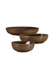 Коричневый набор мисок для корма Foodbowl terra 3er set Terra Seltmann Weiden