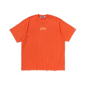 Футболка с принтом логотипа A BATHING APE, оранжевый