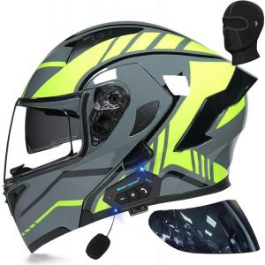 Шлем CYYFULE-888 с вентиляцией, серый / желтый