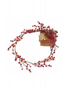 Светодиодная гирлянда Rimont красный/коричневый Loberon, красно-коричневый