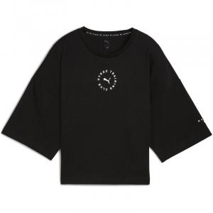 Футболка wx hyrox укороченная в стиле лайфстайл Puma, черный