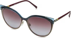 Солнцезащитные очки BURBERRY BE 4237 36243B, коричневые в горошек, red