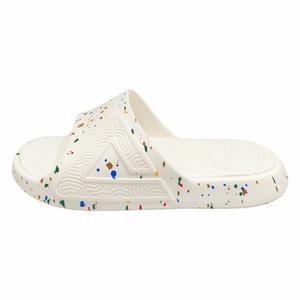 Государственные полюс Guochuang Сланцы EVA Тотемы Граффити Противоскользящие Износостойкие Шлепанцы Унисекс PEAK, Белый Холст