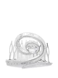 Заколка для волос с кристаллами Swarovski, серебристый