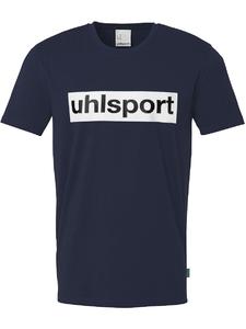 Футболка спортивная Essential Promo T-Shirt синего цвета uhlsport