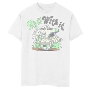 Футболка с рисунком D-0 Roll With It для мальчиков 8–20 лет «Звездные войны. Скайуокер. Восхождение» Licensed Character