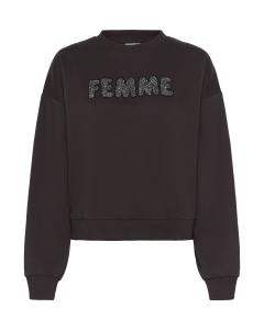 Kaffe Свитшот 'Alise' в цвете Mocha