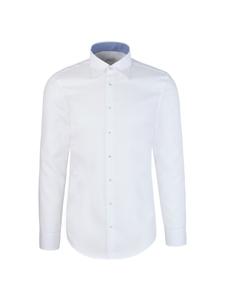 SEIDENSTICKER Белая рубашка для бизнеса Slim fit