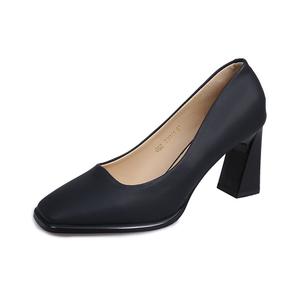 PARK DANCE Женские туфли на платформе с массивным каблуком черные, цвет Black