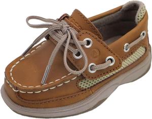 Детские ботинки Sperry Top-Sider Lanyard CB Boat Shoe, Toddler (1-4 Years) Dark Tan