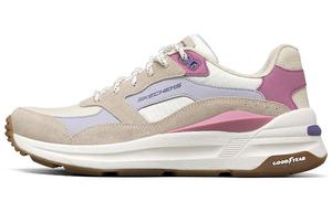 Кроссовки для бега Global Jogger женские с низким верхом, натуральный цвет/многоцветный Skechers