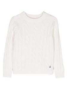 Bonpoint джемпер Dalton фактурной вязки, белый
