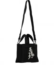 Сумка-шоппер с вышитым логотипом AllSaints, черный