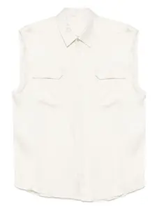 Рубашка Jumbo Rick Owens, нейтральный