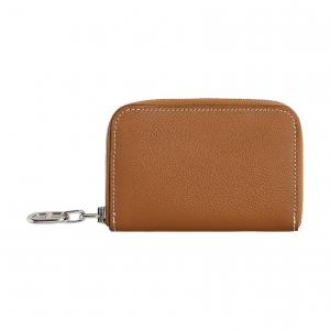HERMES Кошелёк для карт женский, 37 Gold Gold Brown