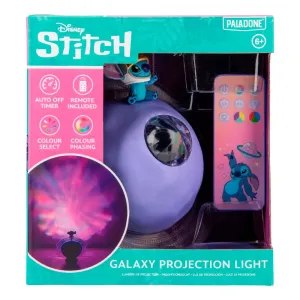 Проекционная лампа Paladone Lilo & Stitch Stitch Galaxy, 10 см, розовый