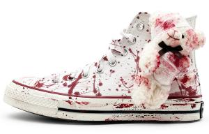 1970-е годы. Кеды унисекс с высоким берцем, белые/черные/красные. Converse