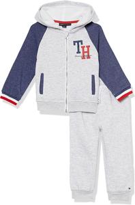 Комплект из двух предметов для бега Tommy Hilfiger для мальчиков, Platinum Heather/Blue