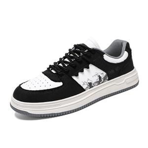 Кеды мужские, обувь для скейтбординга низкая Locke, белый/черный