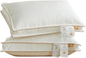 SIDUFHAOPKLL Подушка хлопковая бархатная с наполнителем из соевого волокна Onecolor