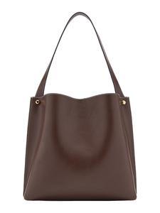 MANGO Плечевая сумка в темно-коричневом цвете