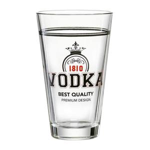 Стакан для длинных напитков Vodka Becher SPIRITS 330 мл, набор из 6 прозрачных стаканов Ritzenhoff & Breker, прозрачный