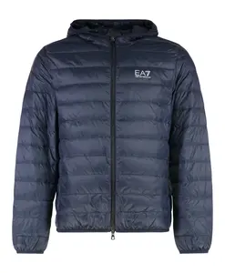 Основная идентичность, компактная пуховая куртка Emporio Armani Ea7, синий
