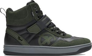 Водонепроницаемые мотоциклетные ботинки XPD moto pro h2out, Green/Black
