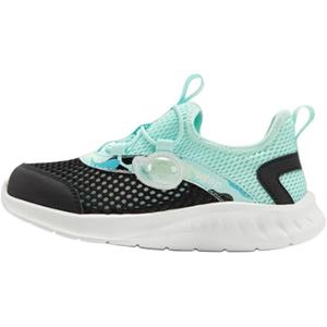 XTEP Дышащие низкие детские кроссовки black green для детей 3-7 лет