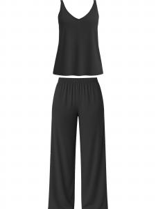 Vivisence Пижама '2046' в черном цвете