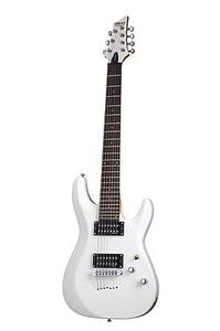 Электрогитара Schecter C7 Deluxe Electric Guitar Satin White