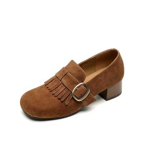 Лоферы женские Hongyanglin, Brown