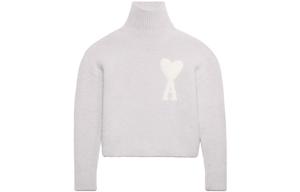 Ами Свитер с Высоким Воротником 'Серый' AMIPARIS, Оттенок Грей