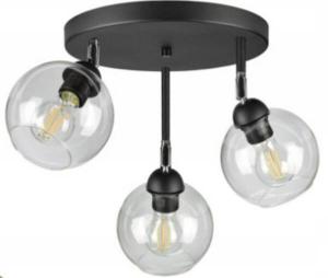 Потолочный светильник Kiki Design Bergen III цвет schwarz/durchscheinend