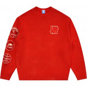 Свитер Unisex UNDEFEATED, красный