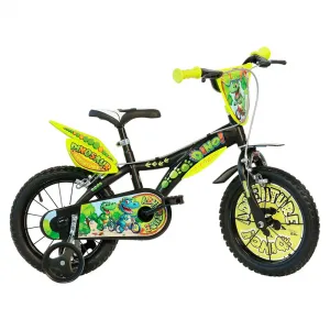 Детский велосипед Dinos Dino Adventure 16В'', черный