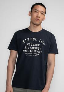 Футболка с принтом Petrol Industries, синий