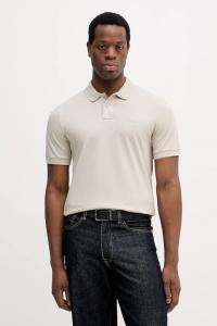Рубашка-поло BOSS Orange, бежевый