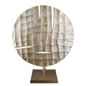 Декоративная скульптура GILDE Quad, 30x38x13 см цвет champagner