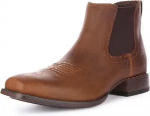 Мужские вестерн-бежи Ариат Букер с квадратным носком ARIAT