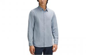 Мужская рубашка New Venture No-Stink Zinc Fabric Lululemon, синий