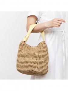 cachecache / Мини-сумка с ленточной ручкой, связанная крючком