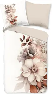 Пододеяльник Good Morning 155x220 + 1* 80x80 см - цветы Muller Textil