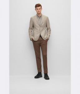 Пиджак Boss C-Jaye-J-Elbow-234, бежевый