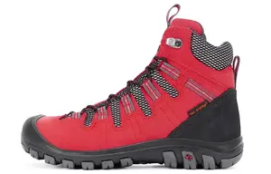 SLEADER Dream Series Амортизирующие, износостойкие и водонепроницаемые высокие кроссовки для активного отдыха Женские Красный Черный Серебристый Слайдер