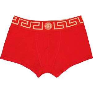 Грека Бордер Лонг Боксеры VERSACE, Красный