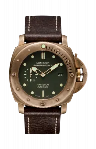 Часы luminor submersible 1950 3 days automatic bronzo 47mm limited edition Panerai