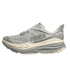 Кроссовки для бега по пересеченной местности Stinson 7 Support Low Top, женские, серые HOKA ONE ONE, Stars Gray