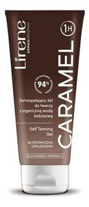 Гель-автозагар для лица с органической кокосовой водой 75мл Lirene CARAMEL